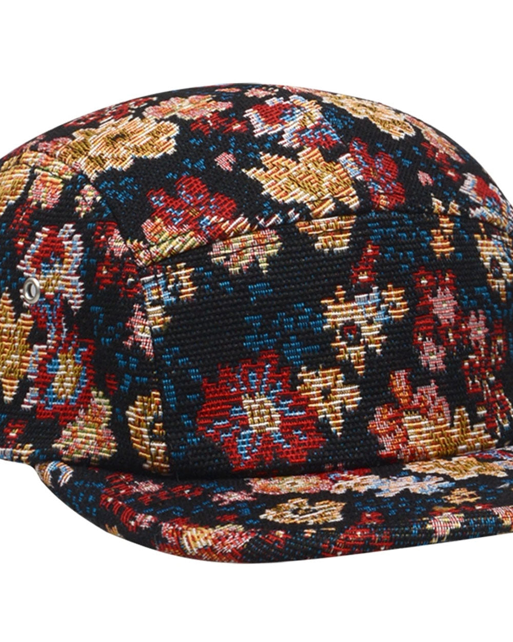 Jacquard Flowers Panel Hat-Hatphile-Strange Ways