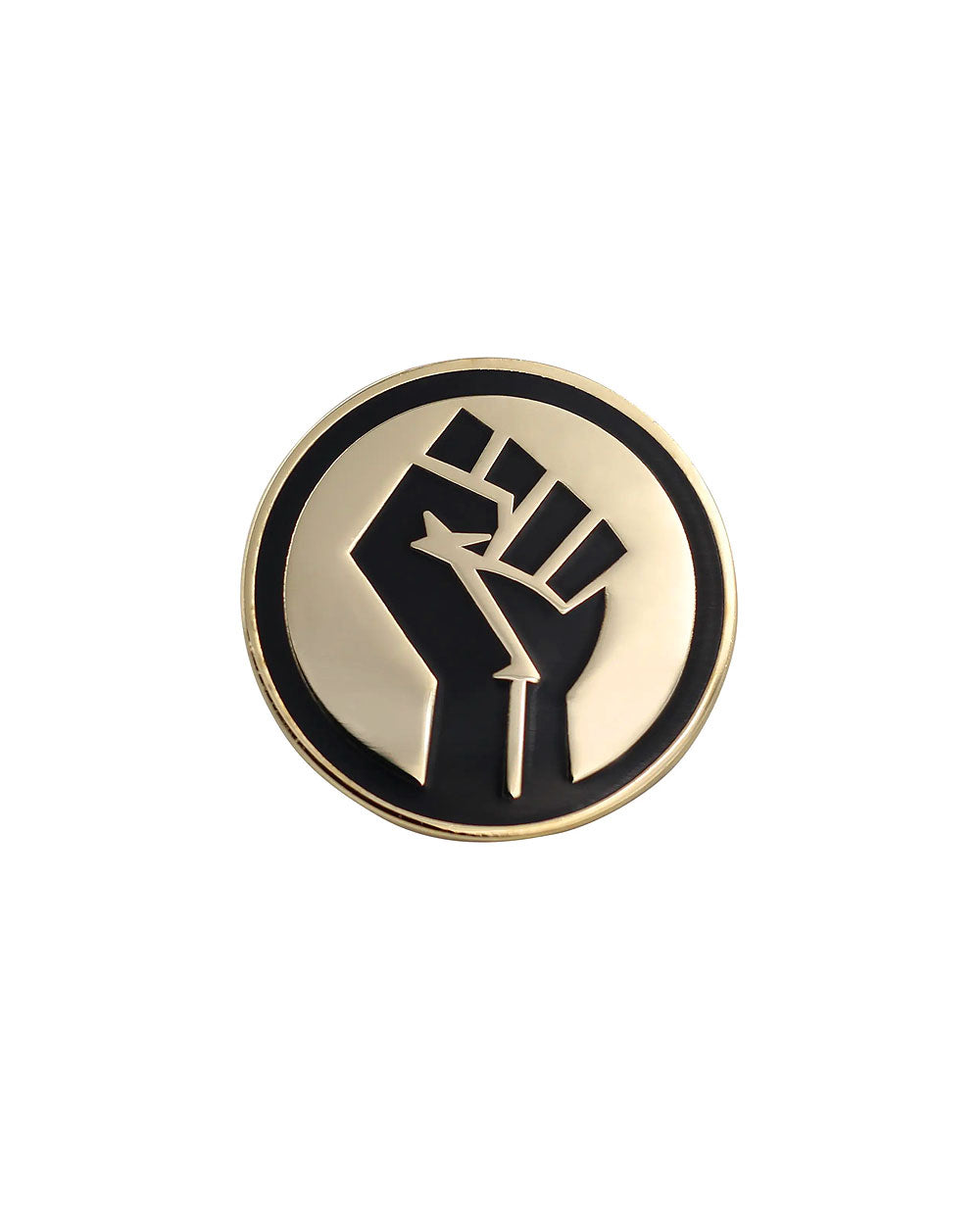 Black Lives Matter Raised Fist Pin-Real Sic-Strange Ways