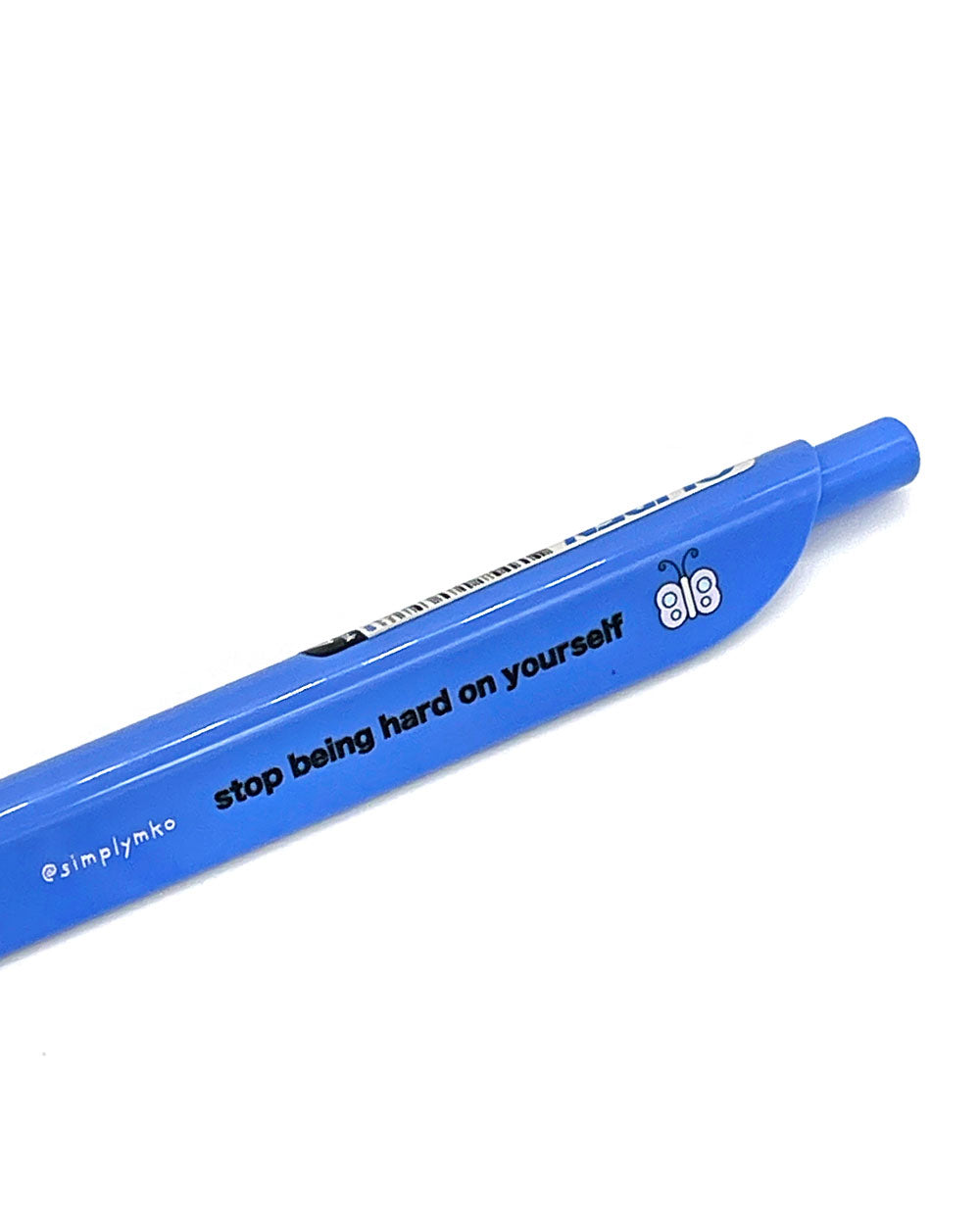 Stop Being Hard On Yourself Bookmark Pen-SimplyMKO-Strange Ways