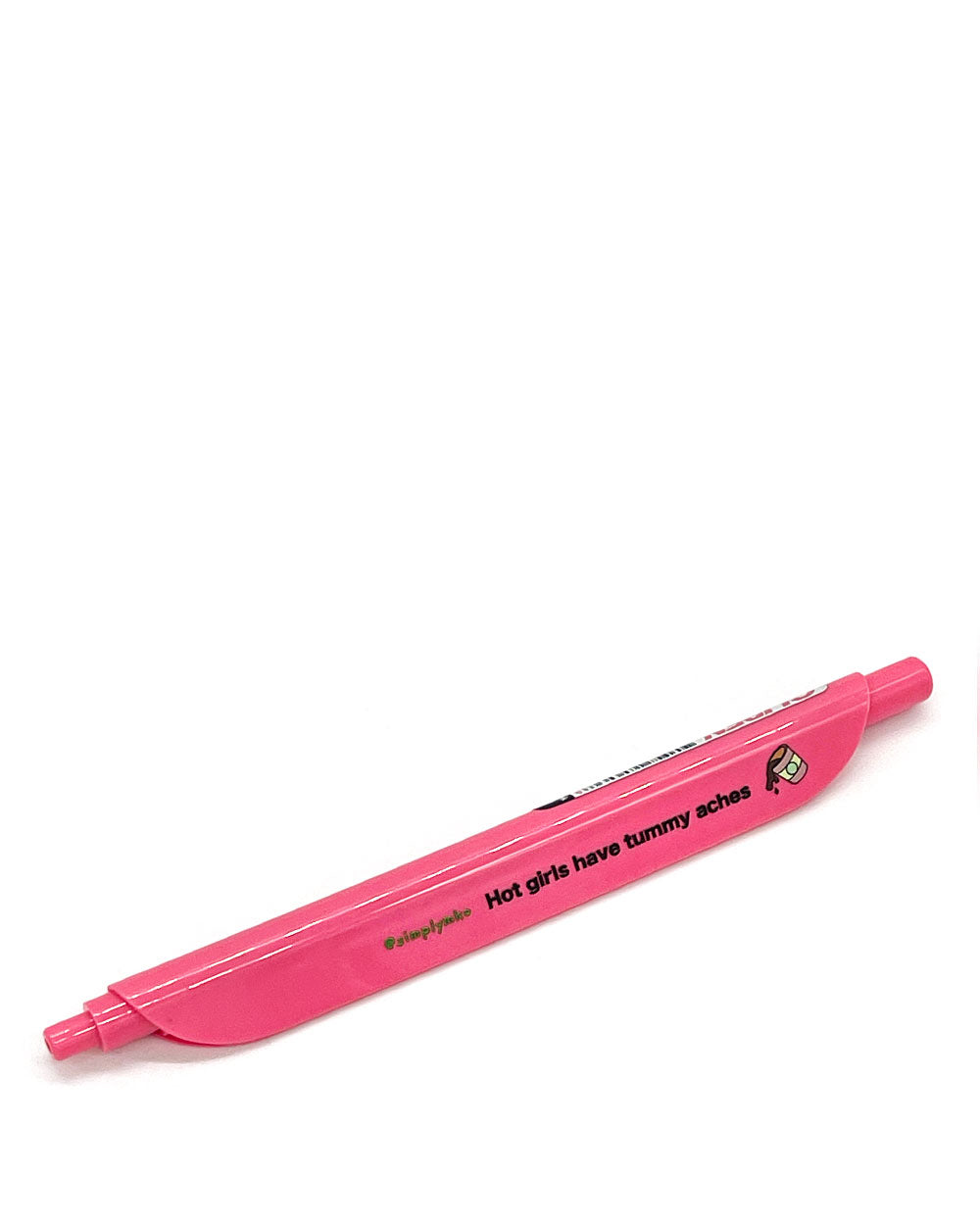 Hot Girls Have Tummy Aches Bookmark Pen-SimplyMKO-Strange Ways