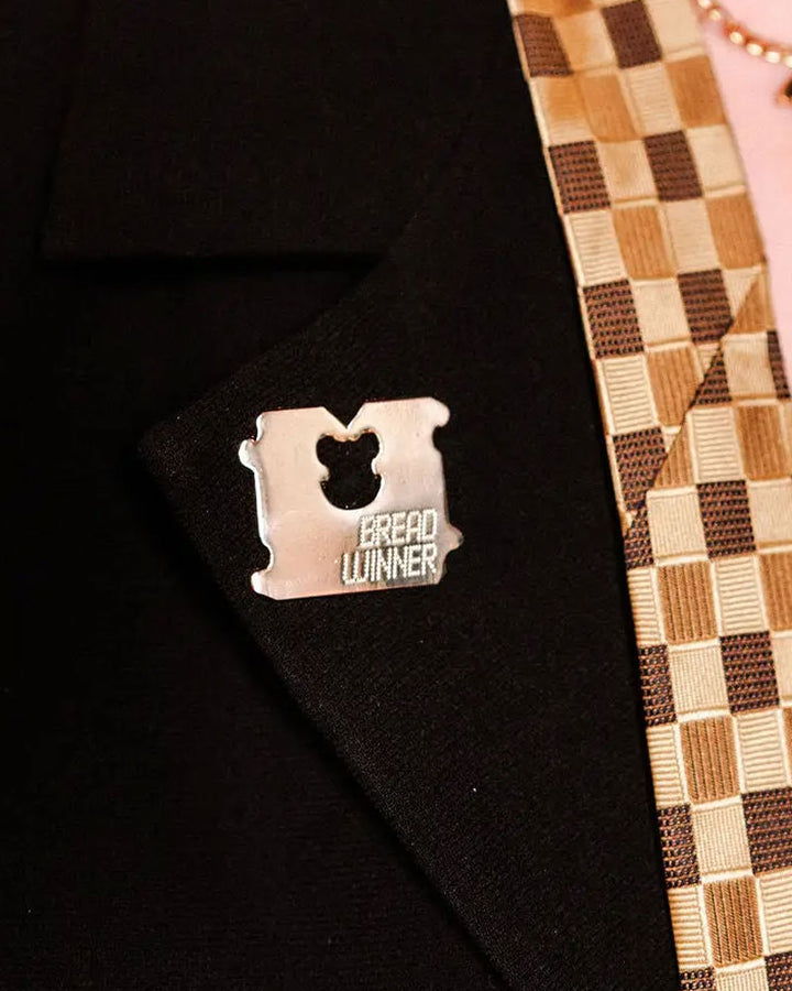 Bread Winner Pin-The Peach Fuzz-Strange Ways