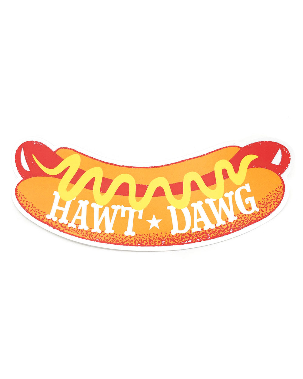 Hawt Dawg Bumper Sticker-Pier Six Press-Strange Ways