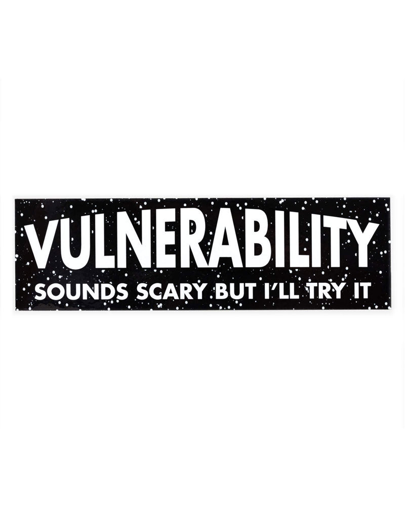 Vulnerability Bumper Sticker-Jack Sjogren-Strange Ways