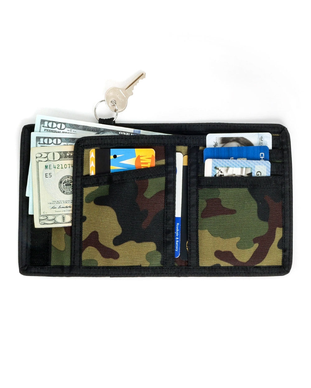 Army Camo Bi-Fold Wallet-Fydelity-Strange Ways