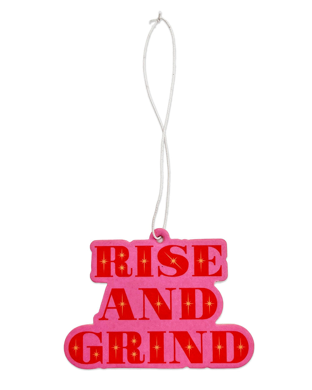 Rise And Grind Car Air Freshener (Vanilla)-Made Au Gold-Strange Ways