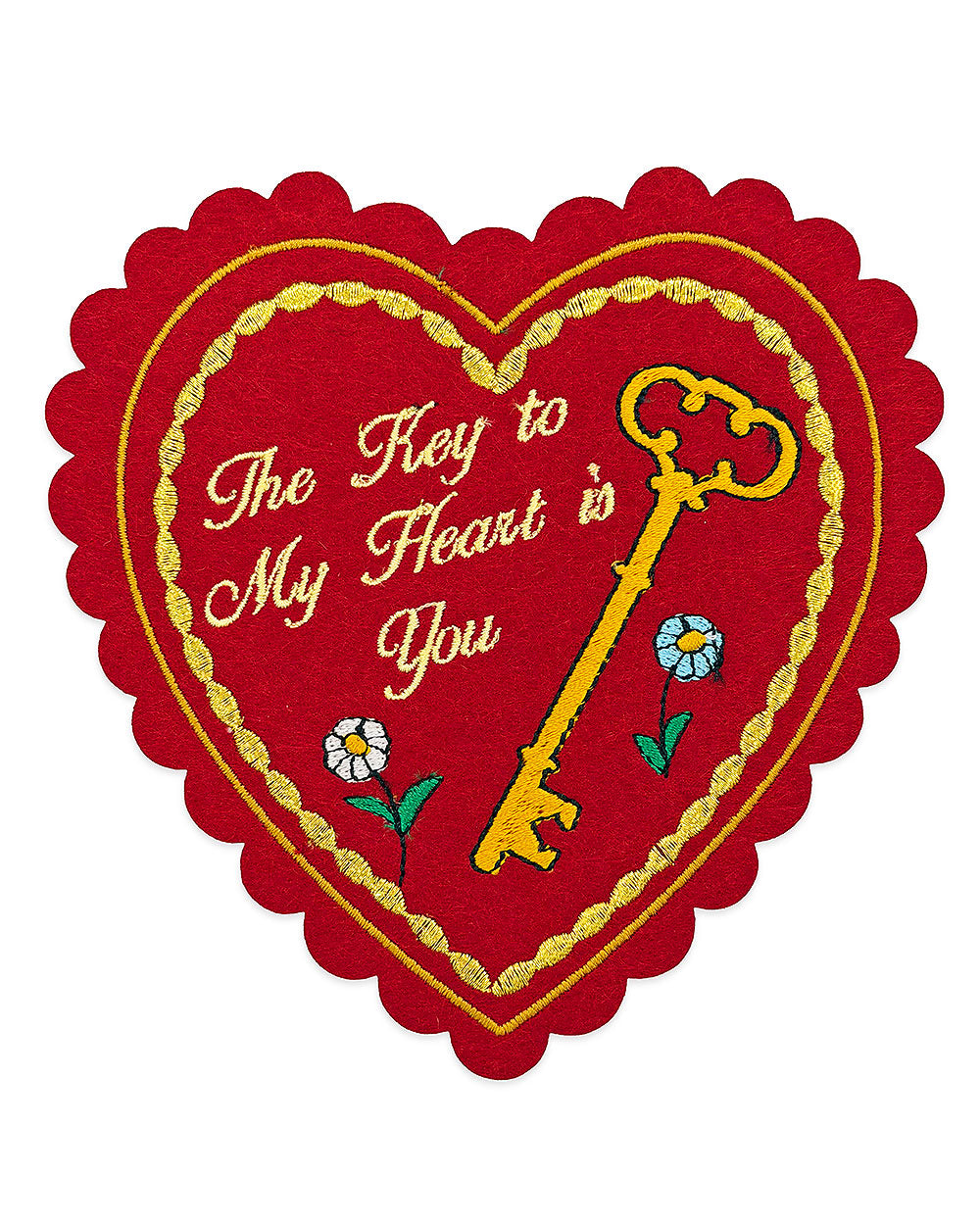 Key To My Heart Patch + Card Combo-Patch Ya Later-Strange Ways