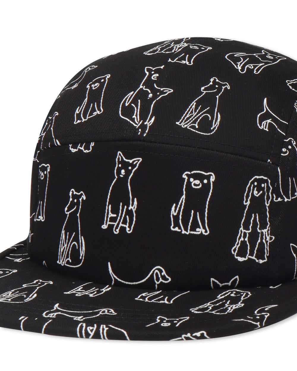 Cartoon Dogs Panel Hat-Hatphile-Strange Ways