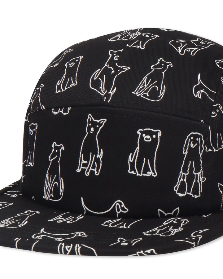 Cartoon Dogs Panel Hat-Hatphile-Strange Ways