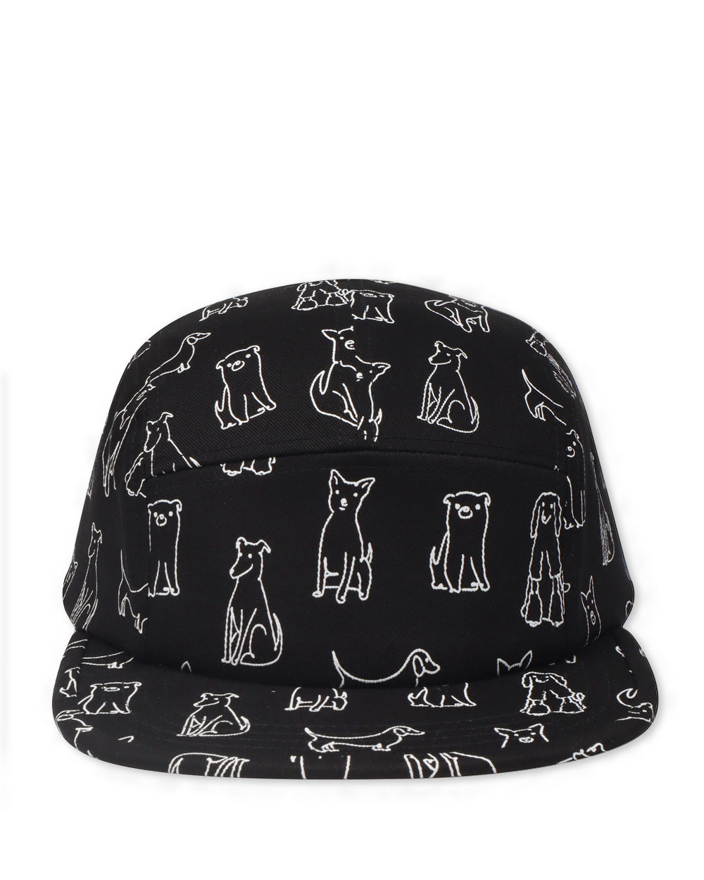 Cartoon Dogs Panel Hat-Hatphile-Strange Ways