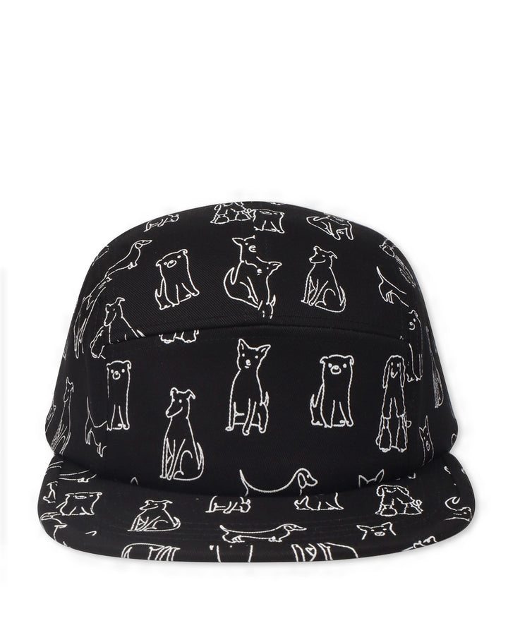 Cartoon Dogs Panel Hat-Hatphile-Strange Ways