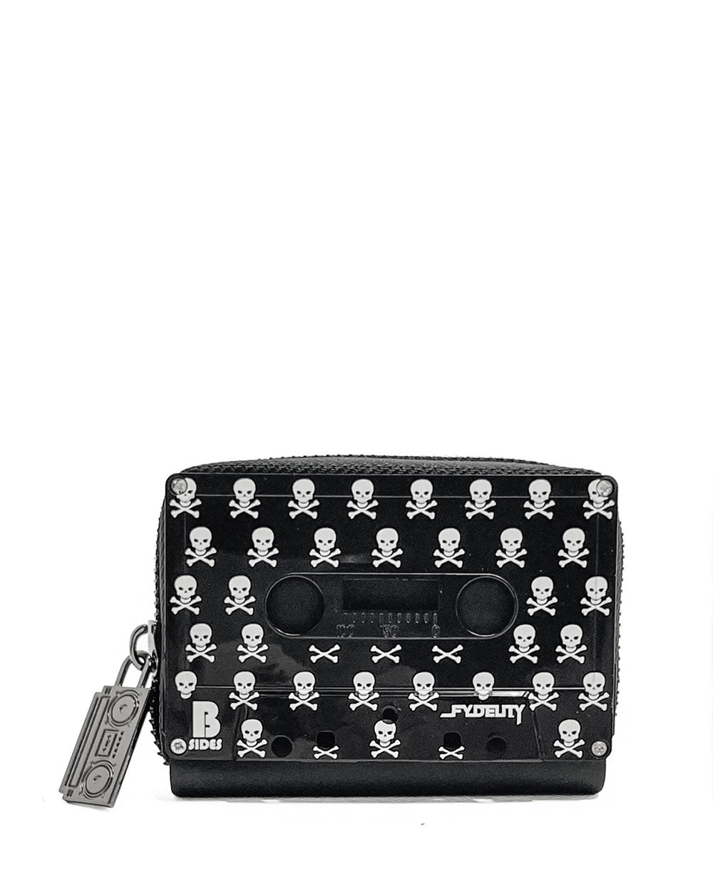 Cassette Tape Wallet - Skulls-Fydelity-Strange Ways