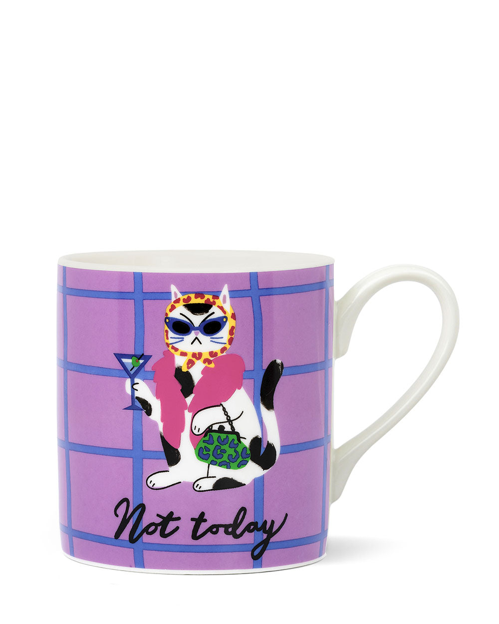 Not Today Cat Coffee Mug-HIJINX-Strange Ways