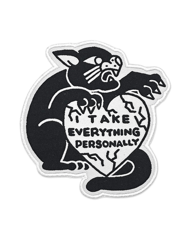 I Take Everything Personally Cat Patch-The Rubbish Rubbish-Strange Ways