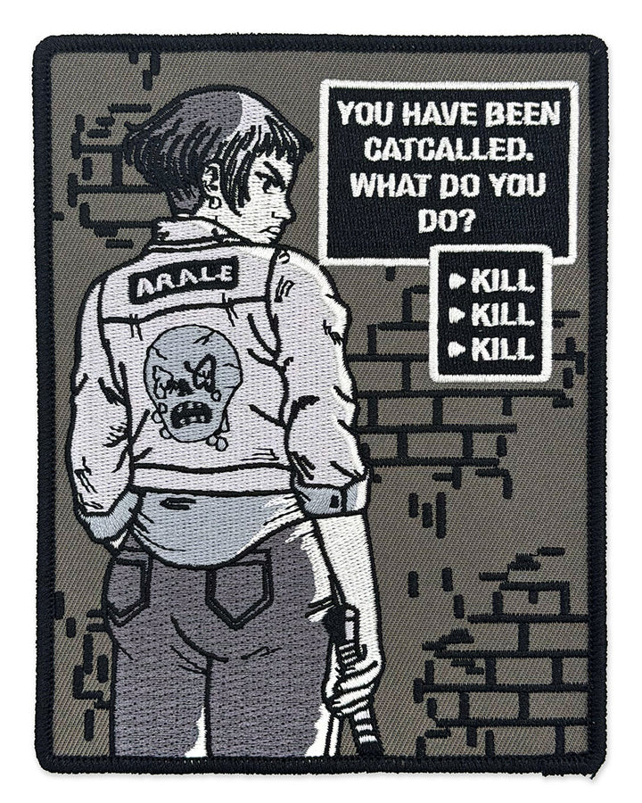 You Have Been Catcalled, What Do You Do? Large Patch-Silver Sprocket-Strange Ways