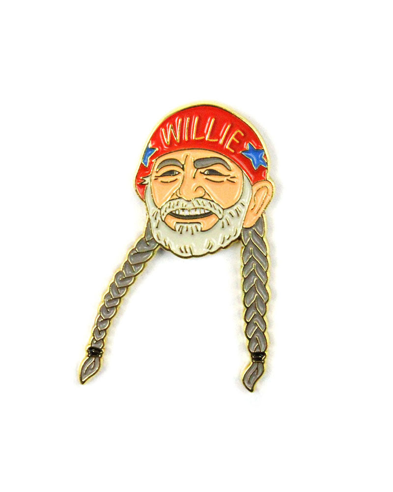 Willie Nelson Pin-The Found-Strange Ways