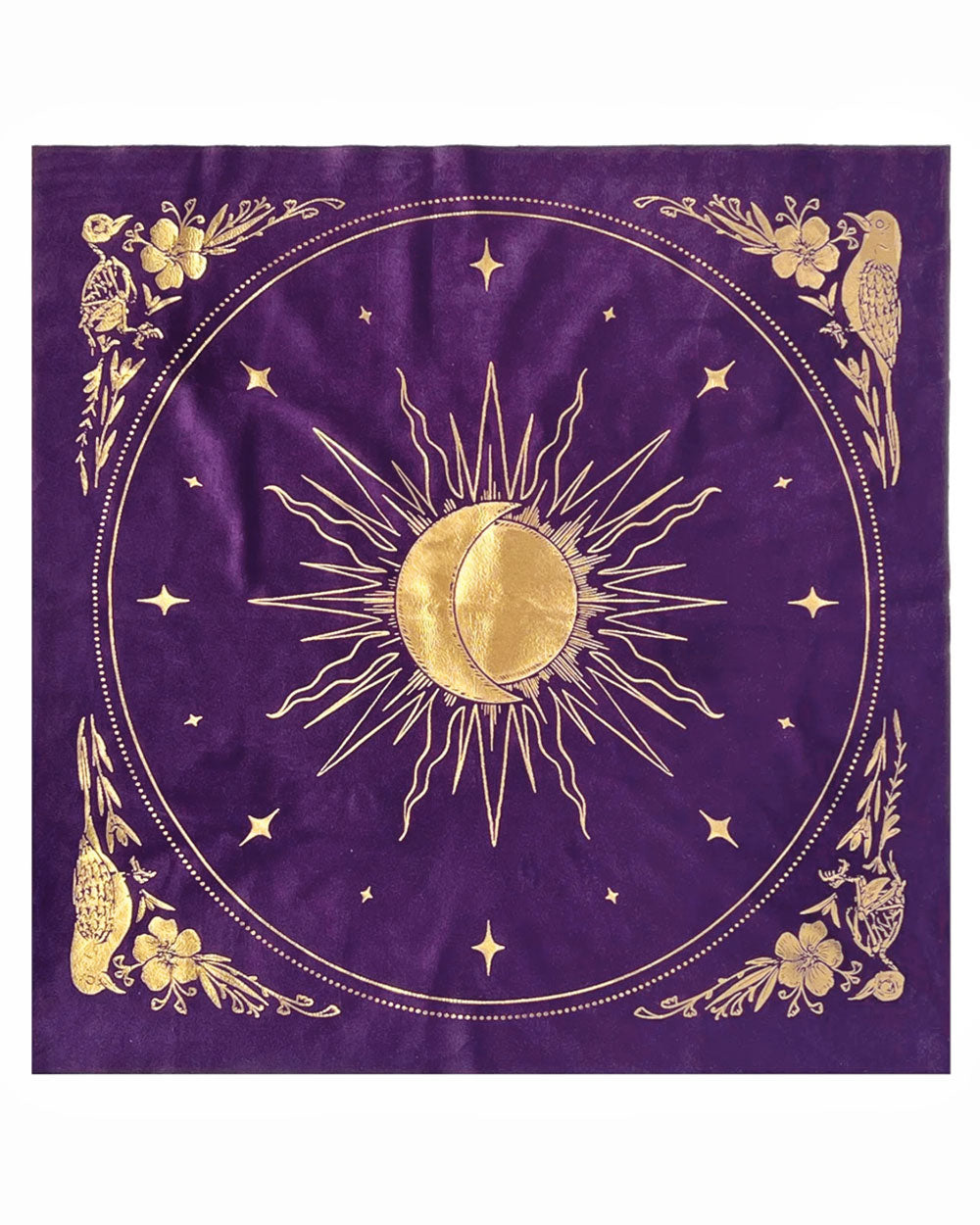 Celestial Altar Cloth / Bandana - Purple