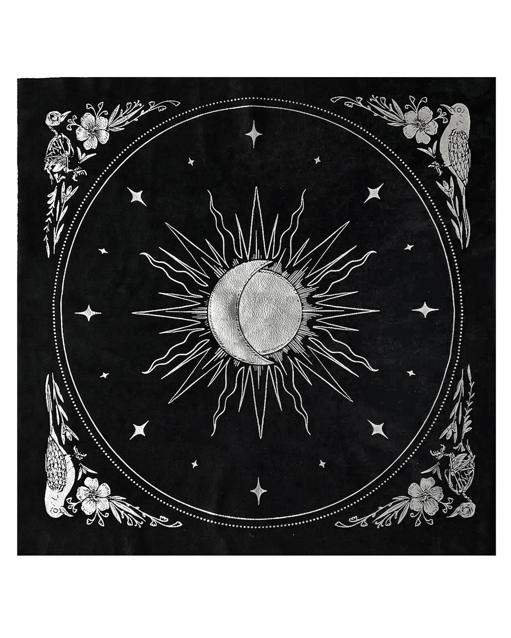 Celestial Altar Cloth / Bandana - Black