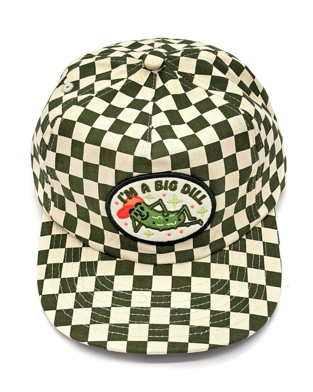 Big Dill Pickle Checkered Hat-The Space Bureau-Strange Ways