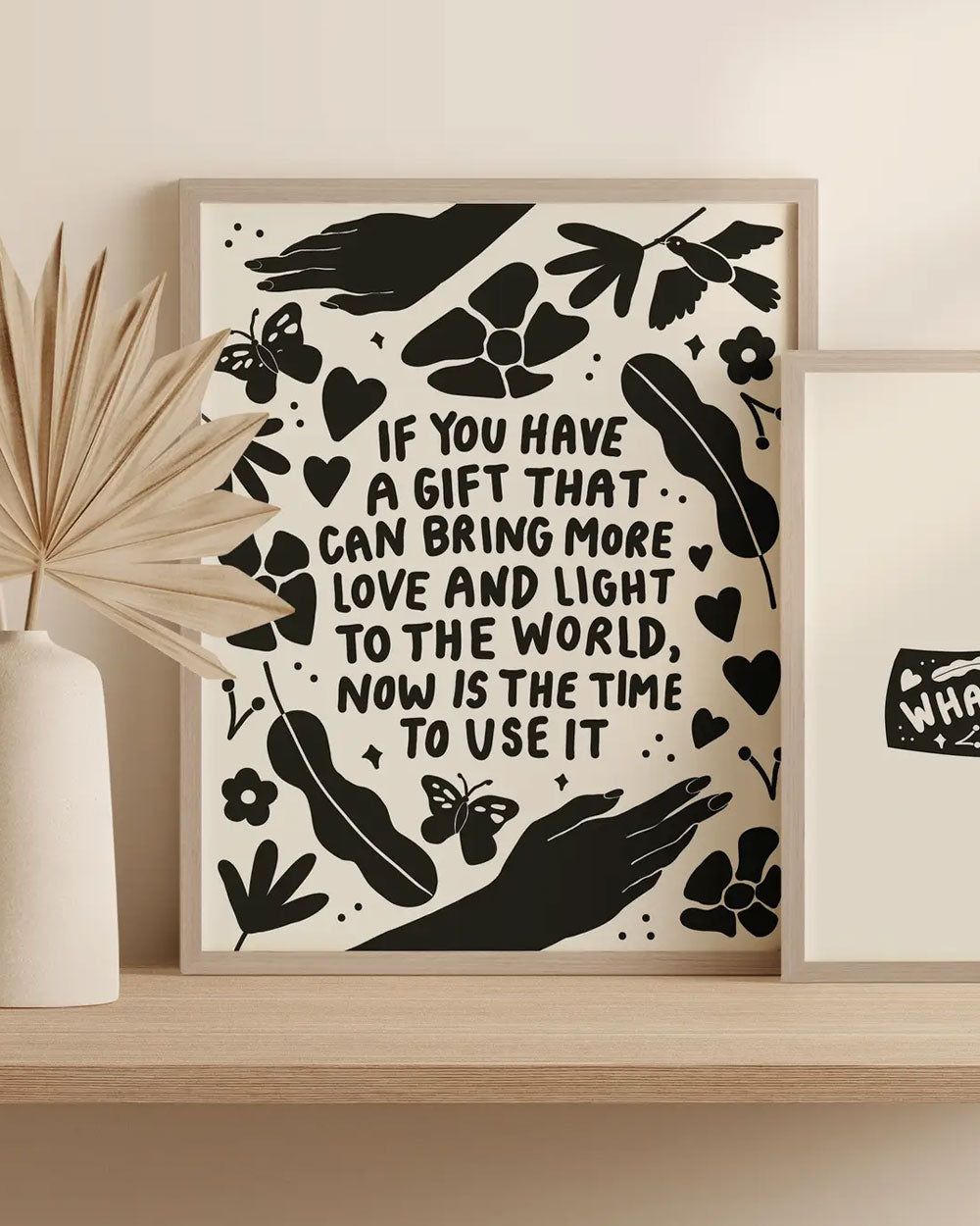 Love And Light Art Print (8" x 10")