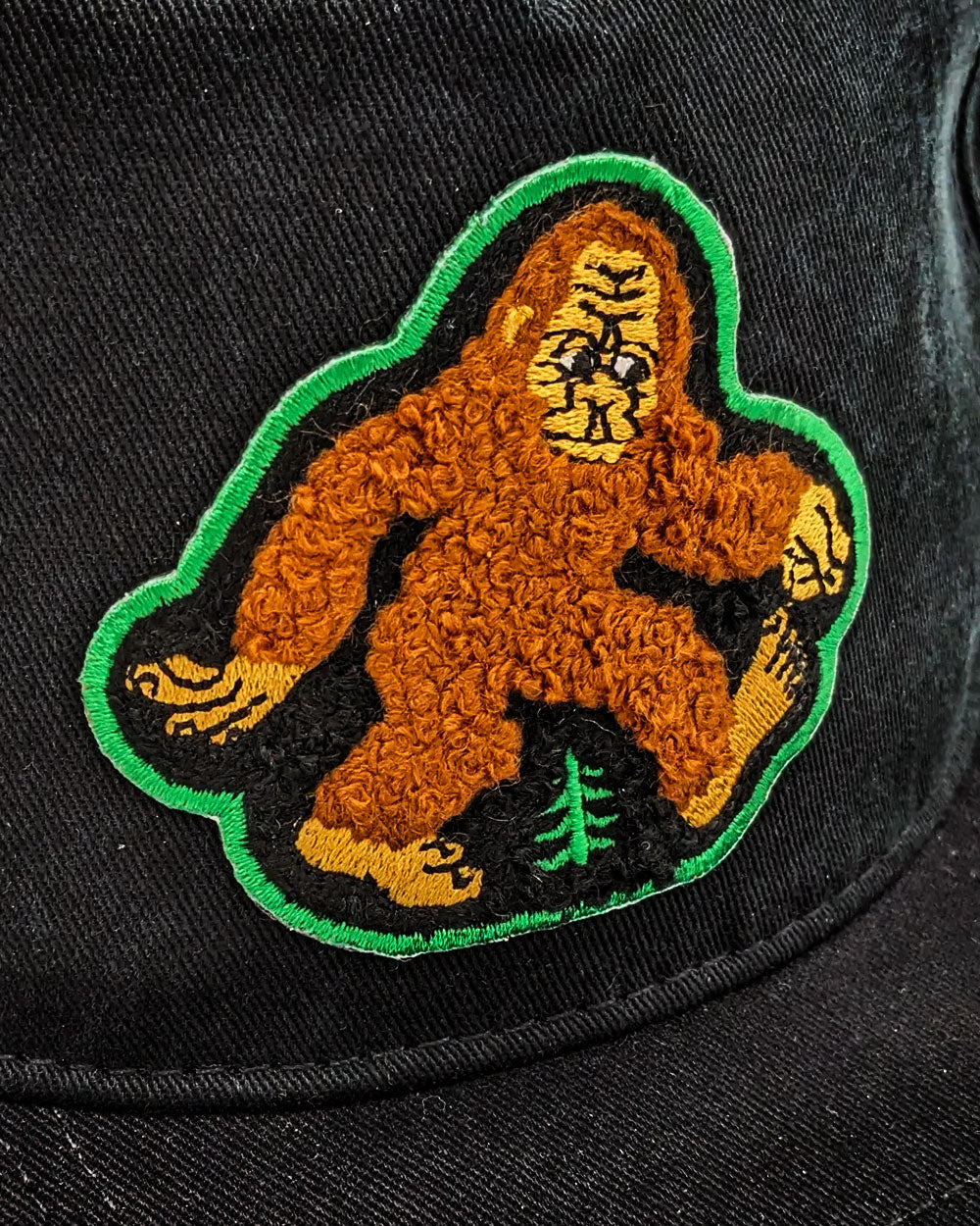 Fuzzy Bigfoot Chenille Patch-NW Corner Goods-Strange Ways