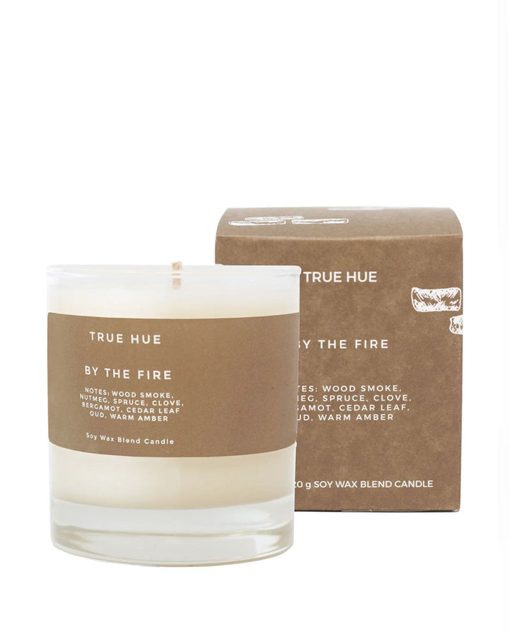 By The Fire Soy Candle (7.75oz)-True Hue-Strange Ways