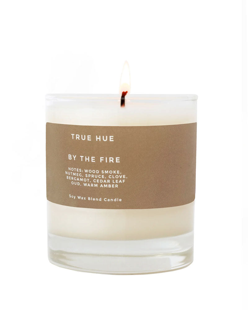 By The Fire Soy Candle (7.75oz)-True Hue-Strange Ways