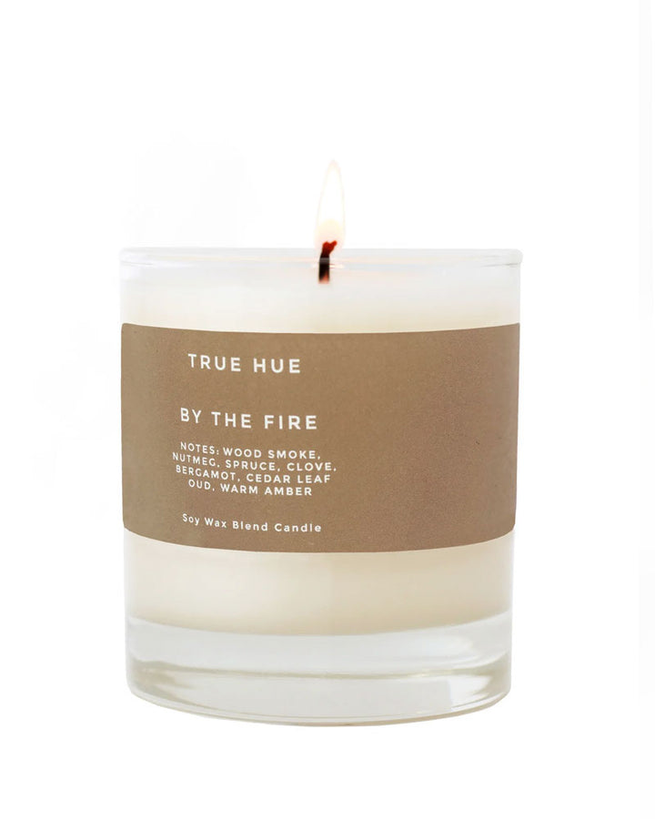 By The Fire Soy Candle (7.75oz)-True Hue-Strange Ways