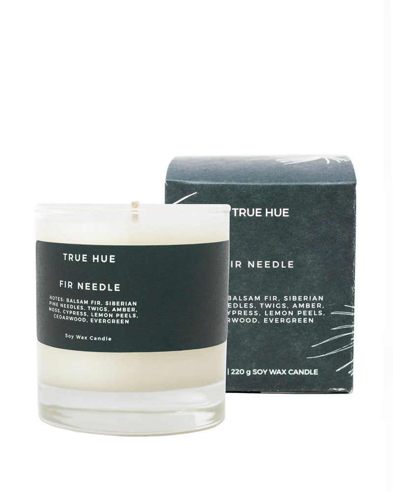 Fir Needle Soy Candle (7.75oz) - Holiday-True Hue-Strange Ways