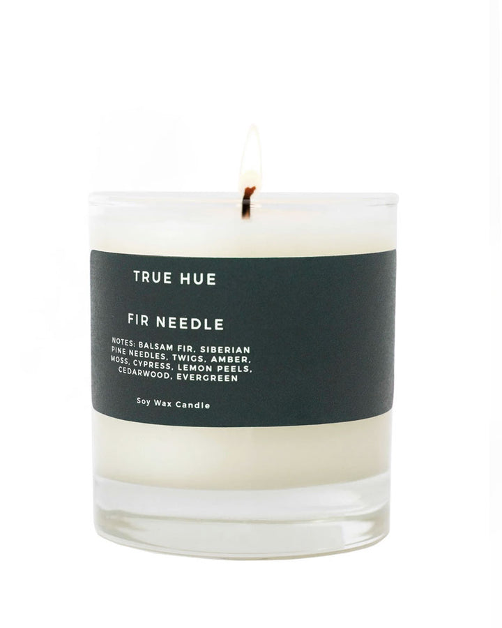Fir Needle Soy Candle (7.75oz) - Holiday-True Hue-Strange Ways