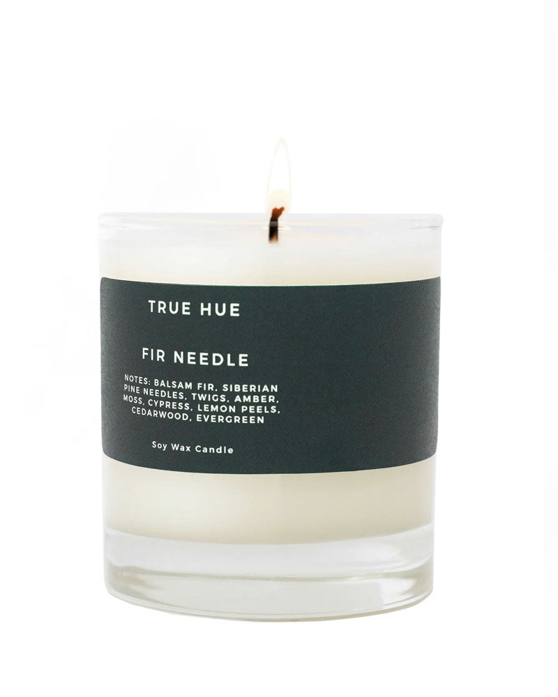 Fir Needle Soy Candle (7.75oz) - Holiday-True Hue-Strange Ways