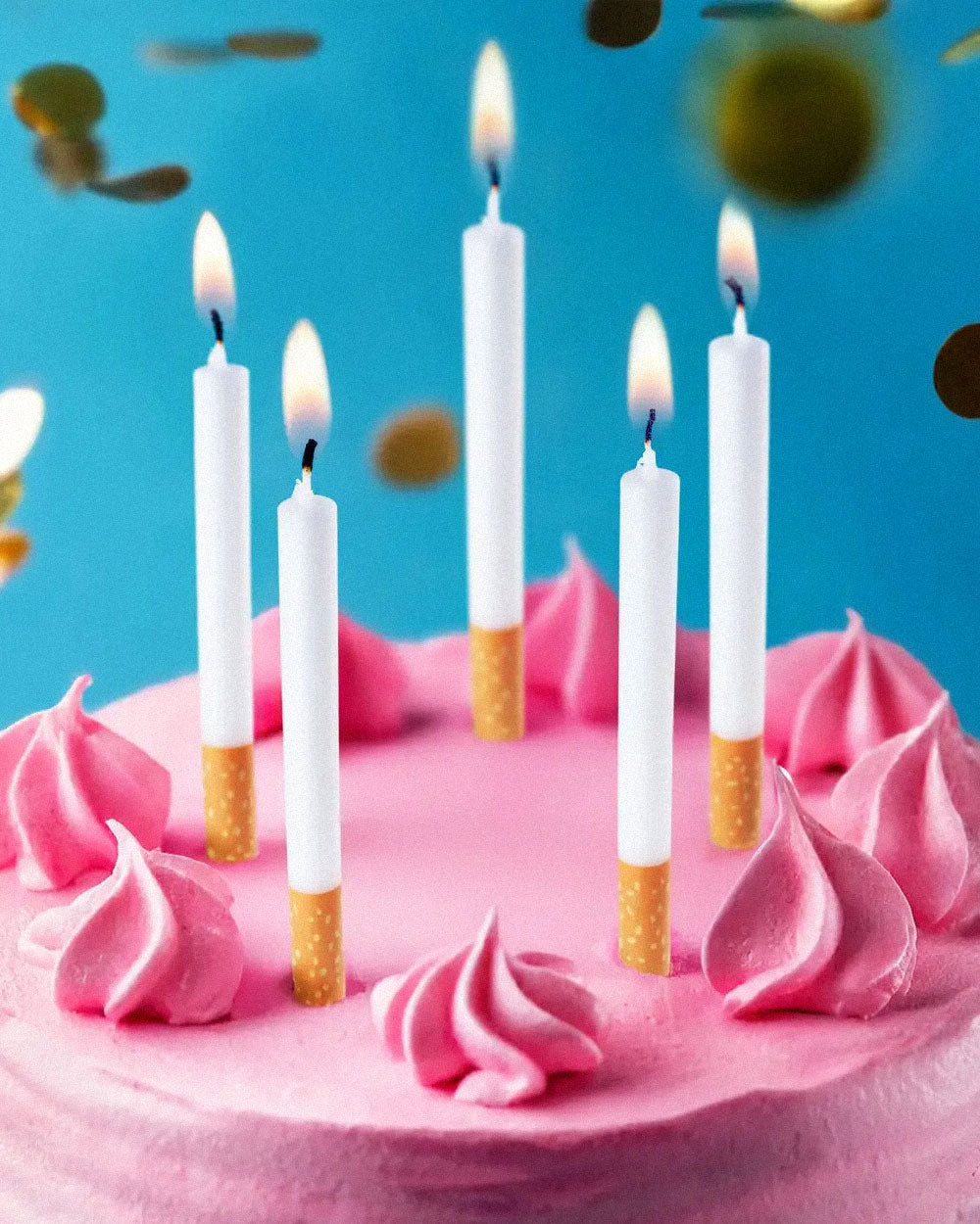 Cigarette Birthday Candles (Set of 18)