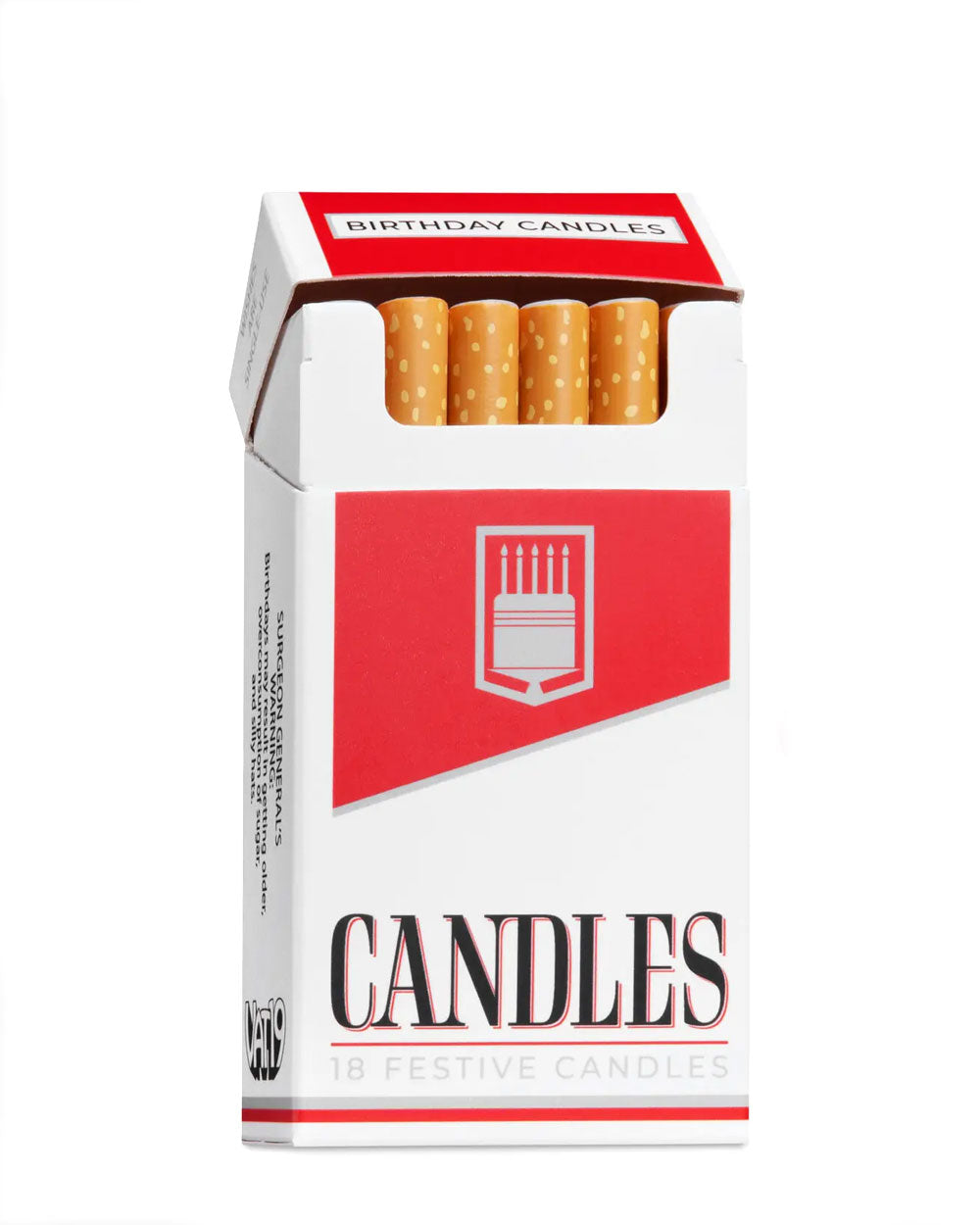Cigarette Birthday Candles (Set of 18)