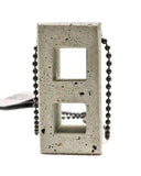 Cinder Block Concrete Necklace-Hungry Ghost Press-Strange Ways