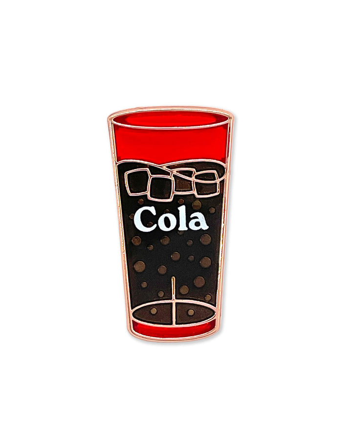Red Cola Cup Translucent Pin-MacGuffin Goods-Strange Ways