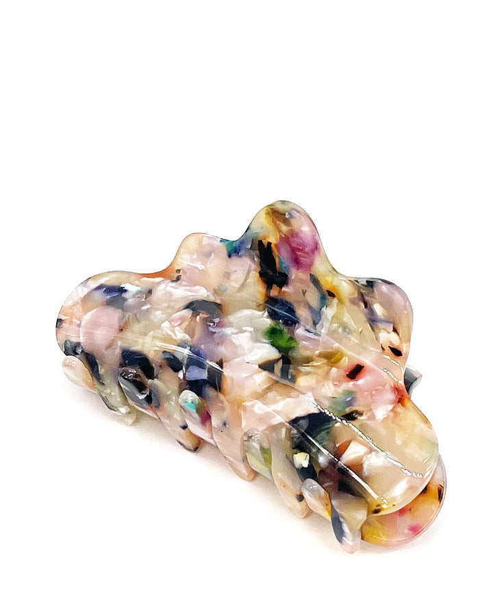 Cloud Hair Claw Clip - Rainbow Cookie-Tiepology-Strange Ways