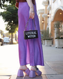 Literal Witch Translucent Clutch Bag-Lady Moon-Strange Ways