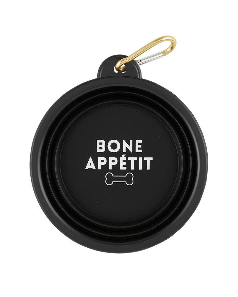 Collapsible Dog Bowl - Bone Appétit-Santa Barbara Design Studio-Strange Ways