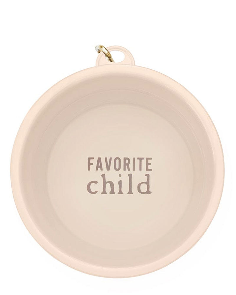 Collapsible Dog Bowl - Favorite Child-Santa Barbara Design Studio-Strange Ways