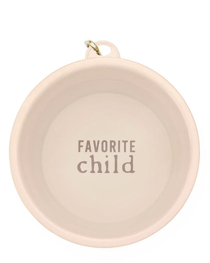 Collapsible Dog Bowl - Favorite Child-Santa Barbara Design Studio-Strange Ways