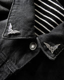 Flying Bats Collar Pins Set-Ectogasm-Strange Ways