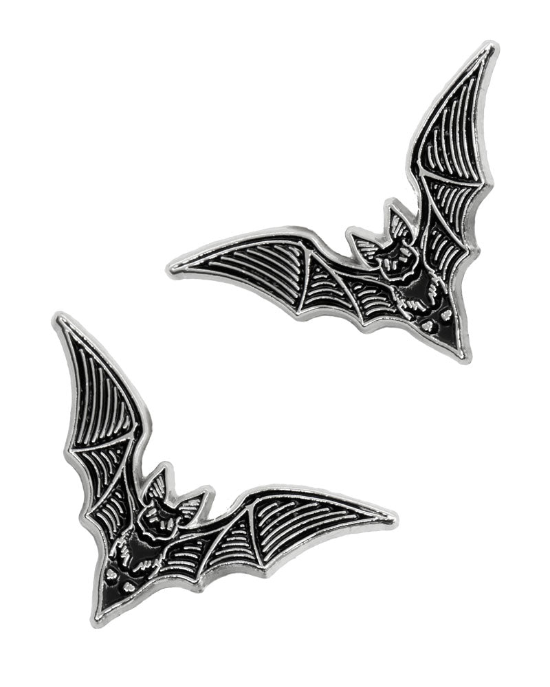 Flying Bats Collar Pins Set-Ectogasm-Strange Ways