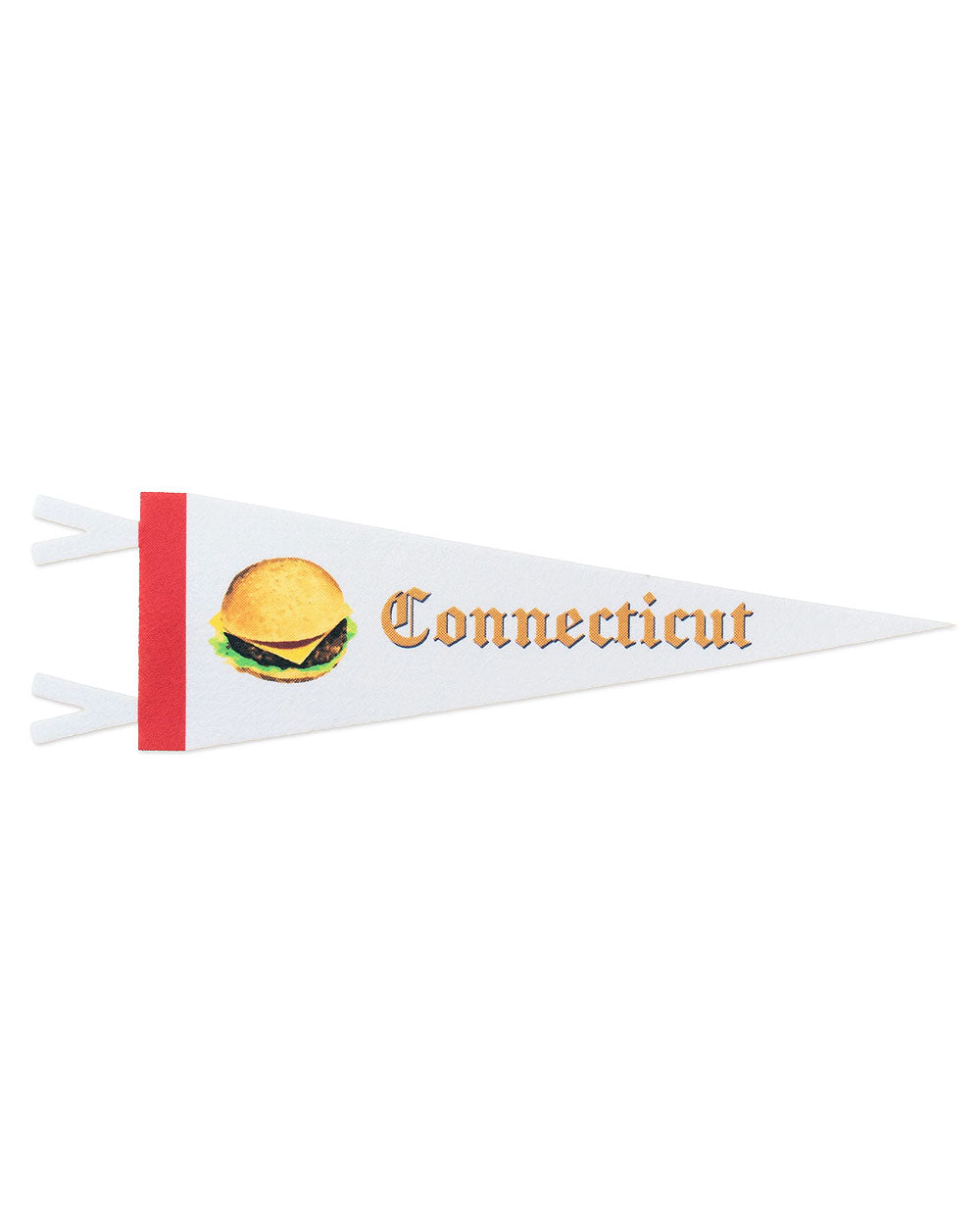 Connecticut Burger Souvenir Pennant-Benoit's Design Co.-Strange Ways