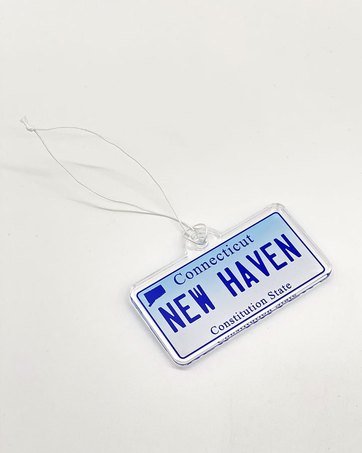 New Haven Connecticut License Ornament-Morris Magnets-Strange Ways