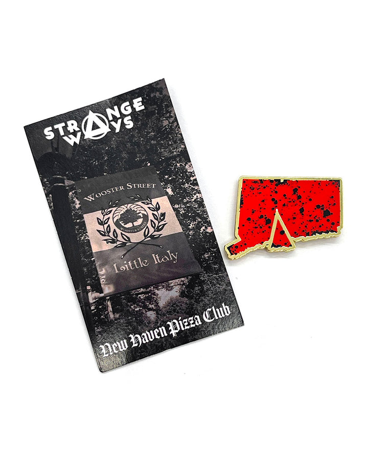 Connecticut Pizza State Pin-Strange Ways-Strange Ways