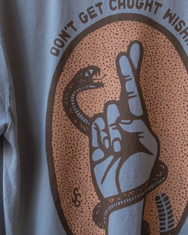 Caught Wishin' Snake Hand Unisex Shirt-Shop Good-Strange Ways