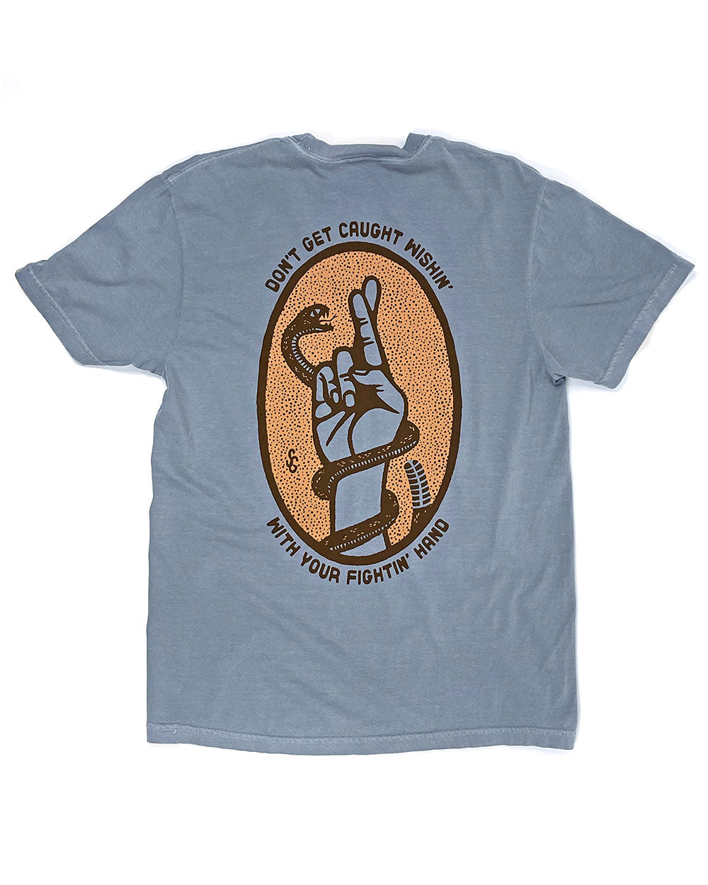 Caught Wishin' Snake Hand Unisex Shirt-Shop Good-Strange Ways