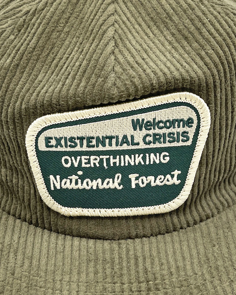 Overthinking National Forest Corduroy Hat-SheeleyCo-Strange Ways