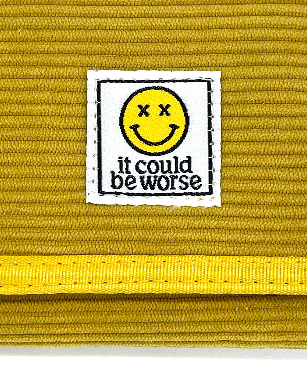 It Could Be Worse Corduroy Bi-Fold Wallet-SheeleyCo-Strange Ways