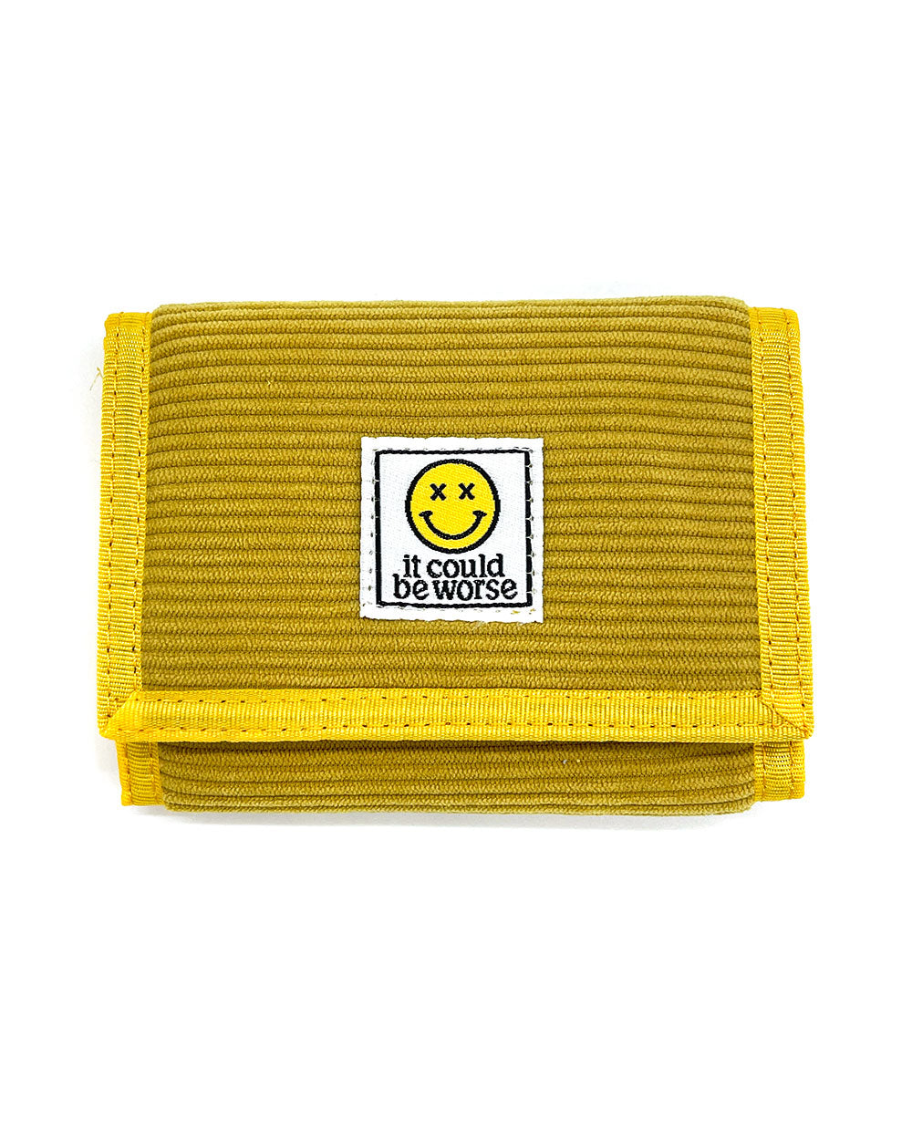 It Could Be Worse Corduroy Bi-Fold Wallet-SheeleyCo-Strange Ways
