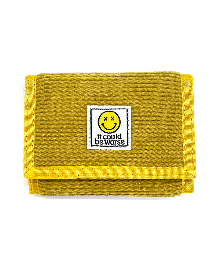 It Could Be Worse Corduroy Bi-Fold Wallet-SheeleyCo-Strange Ways